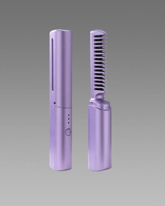 Meneflix™ Cordless Mini Hair Straightener – Portable, Rechargeable & Travel-Ready