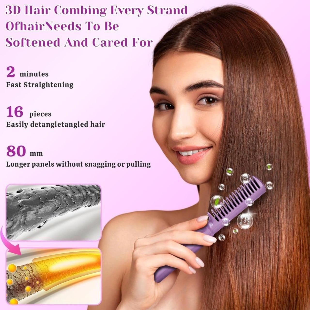 Meneflix™ Cordless Mini Hair Straightener – Portable, Rechargeable & Travel-Ready