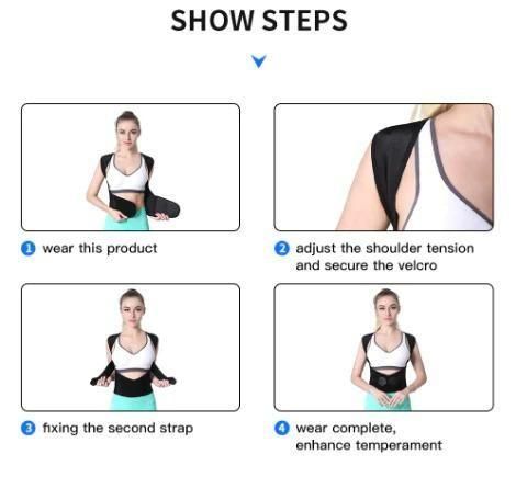 Adjustable Back Posture Corrector Belt – Relieves Pain & Slouching for Men & Women